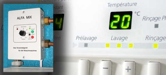 Comment alimenter les machines a laver avec de l&rsquo;eau chaude