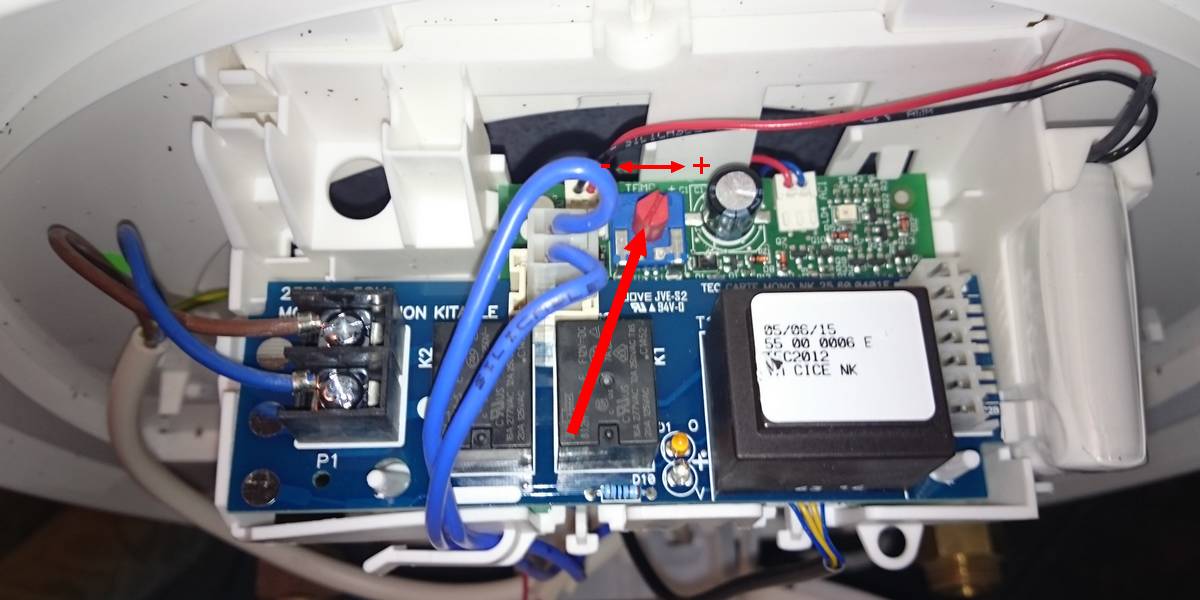 Régler la température d&rsquo;un ballon electrique