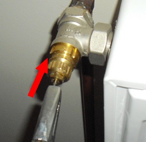 Radiateur froid sur installation de chauffage central