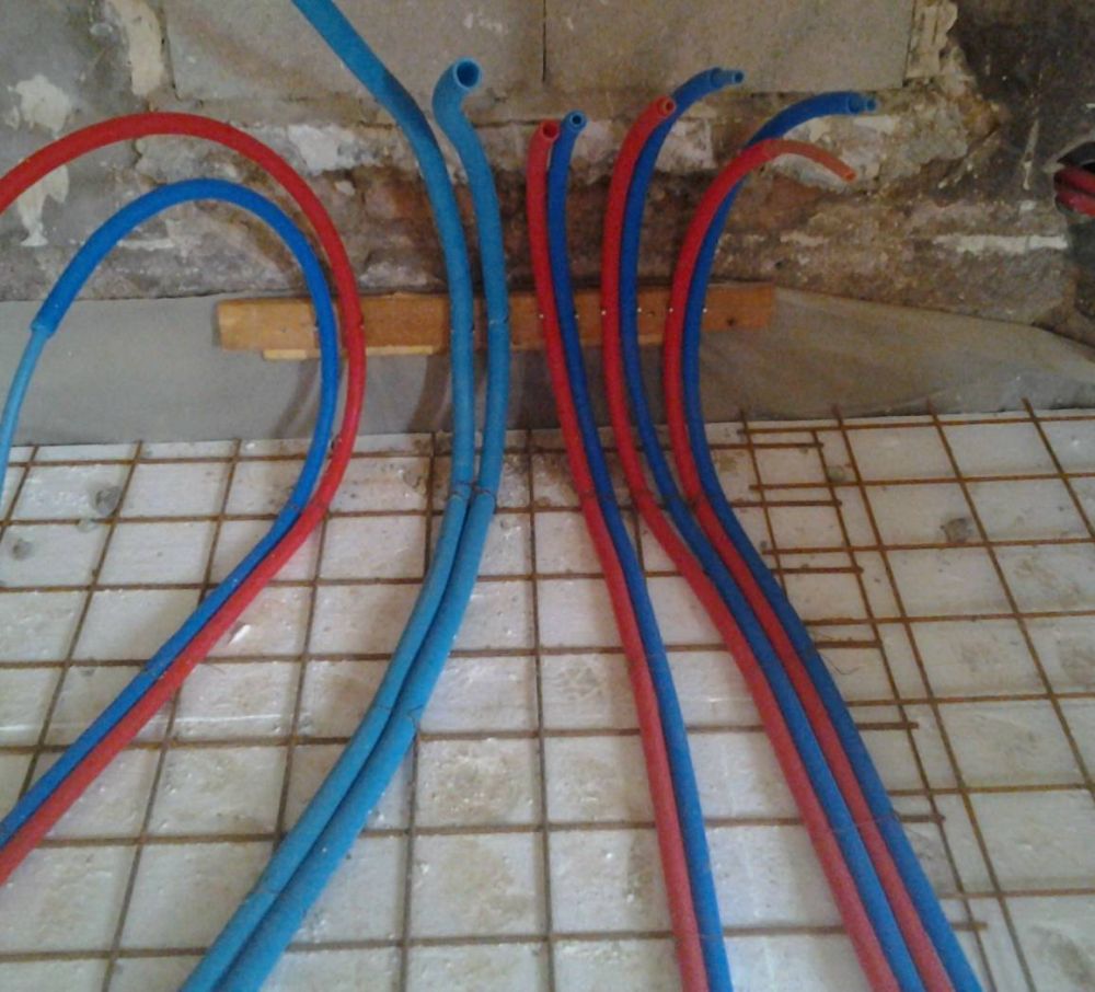 Résumé d&rsquo;une installation de plomberie en PER
