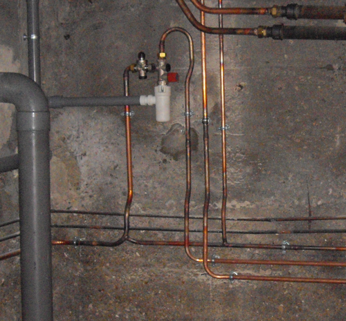 Comment déporter un groupe de sécurité sur chauffe-eau